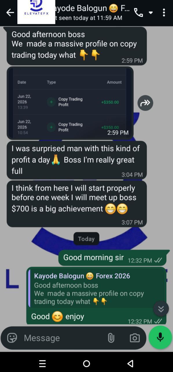 Copy Trading Profit — $700/day